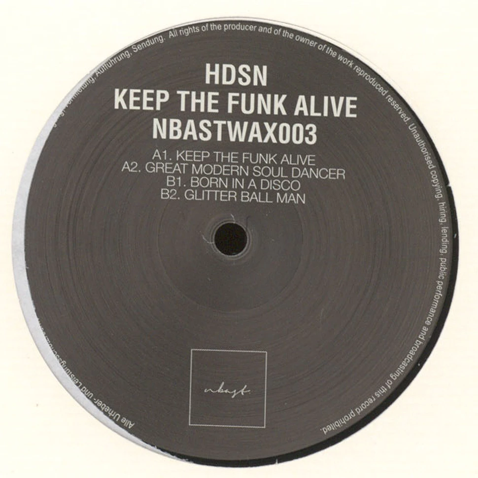 HDSN - Keep The Funk Alive