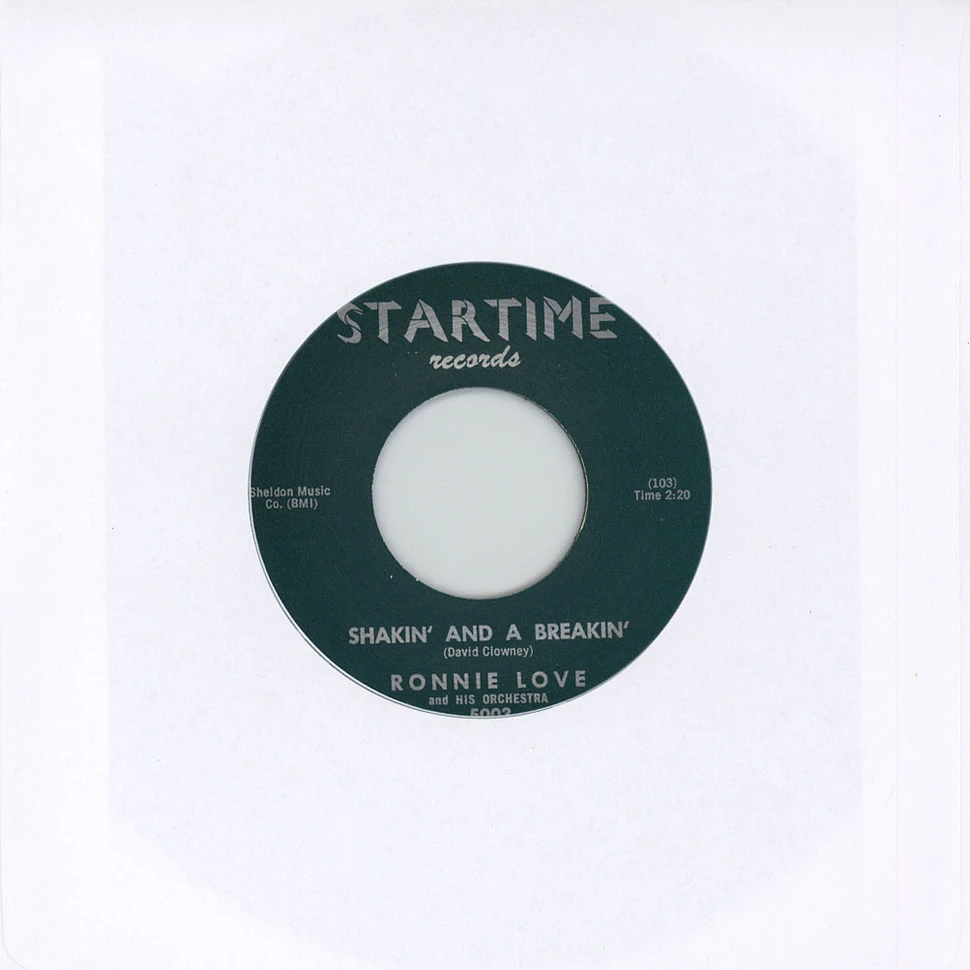 Ronnie Love - Shakin’ And A Breakin’/ You’Re Movin’ Me