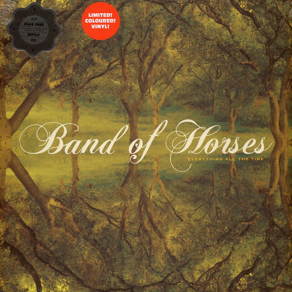 Band Of Horses - Everything All The Time Red Vinyl Edition