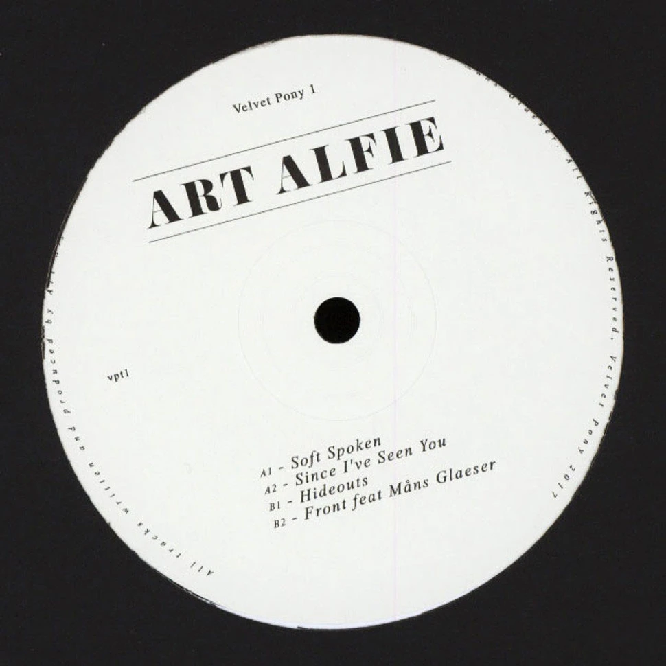 Art Alfie - Velvet Pony Trax 1 Feat. Mans Glaeser