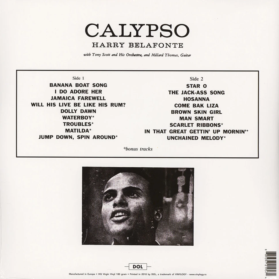 Harry Belafonte - Calypso Gatefold Sleeve Edition