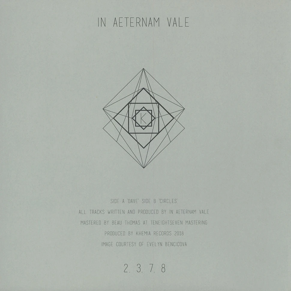 In Aeternam Vale - 2,3,7,8 Clear Vinyl Edition