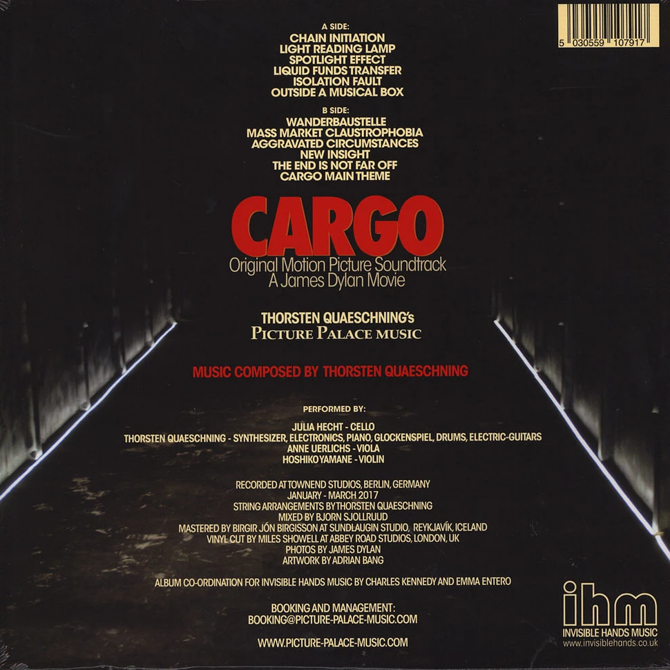 Thorsten Quaeschning of Tangerine Dream - OST Cargo