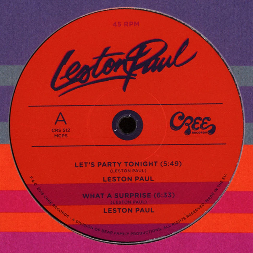 Leston Paul - Let's Party Tonight
