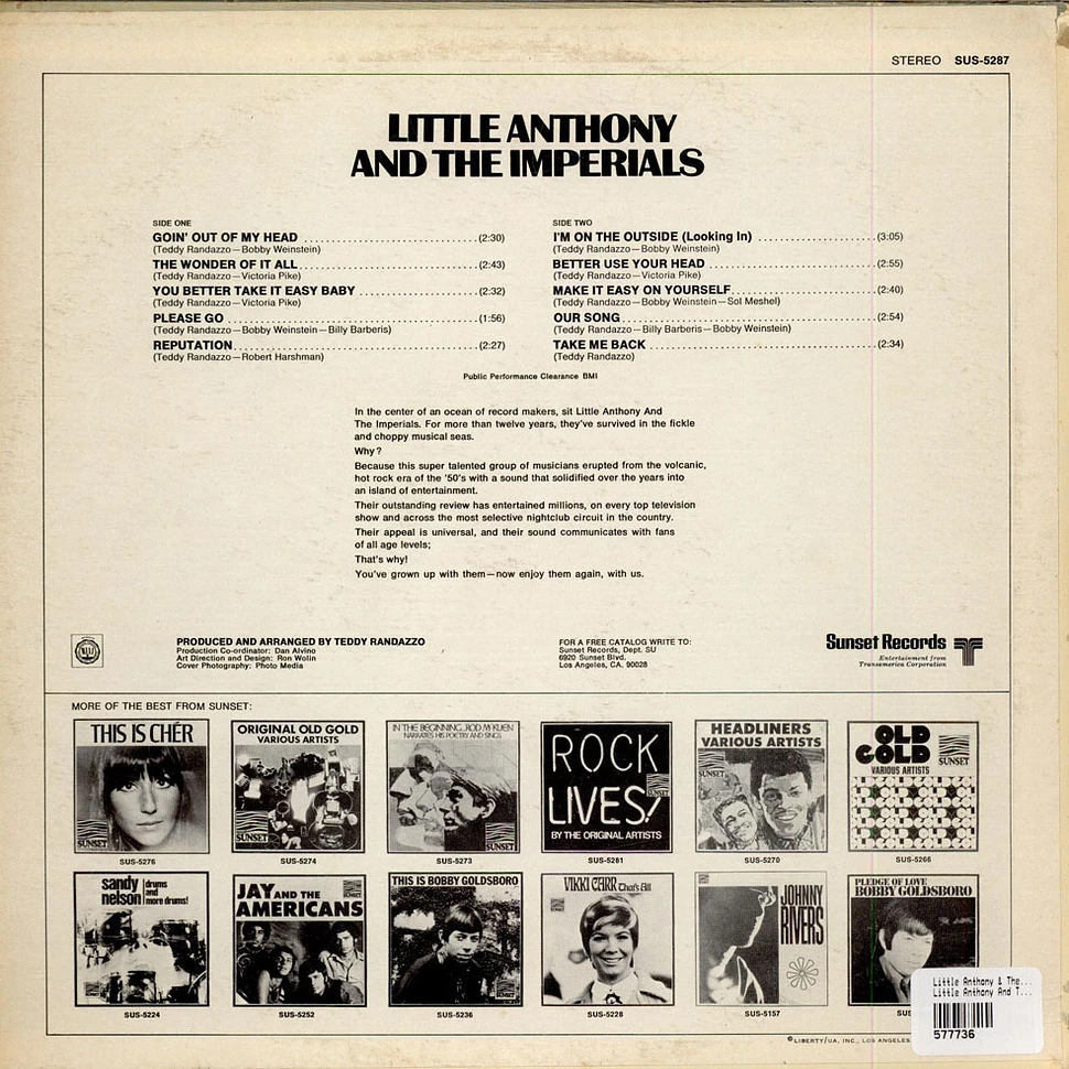 Little Anthony & The Imperials - Little Anthony And The Imperials