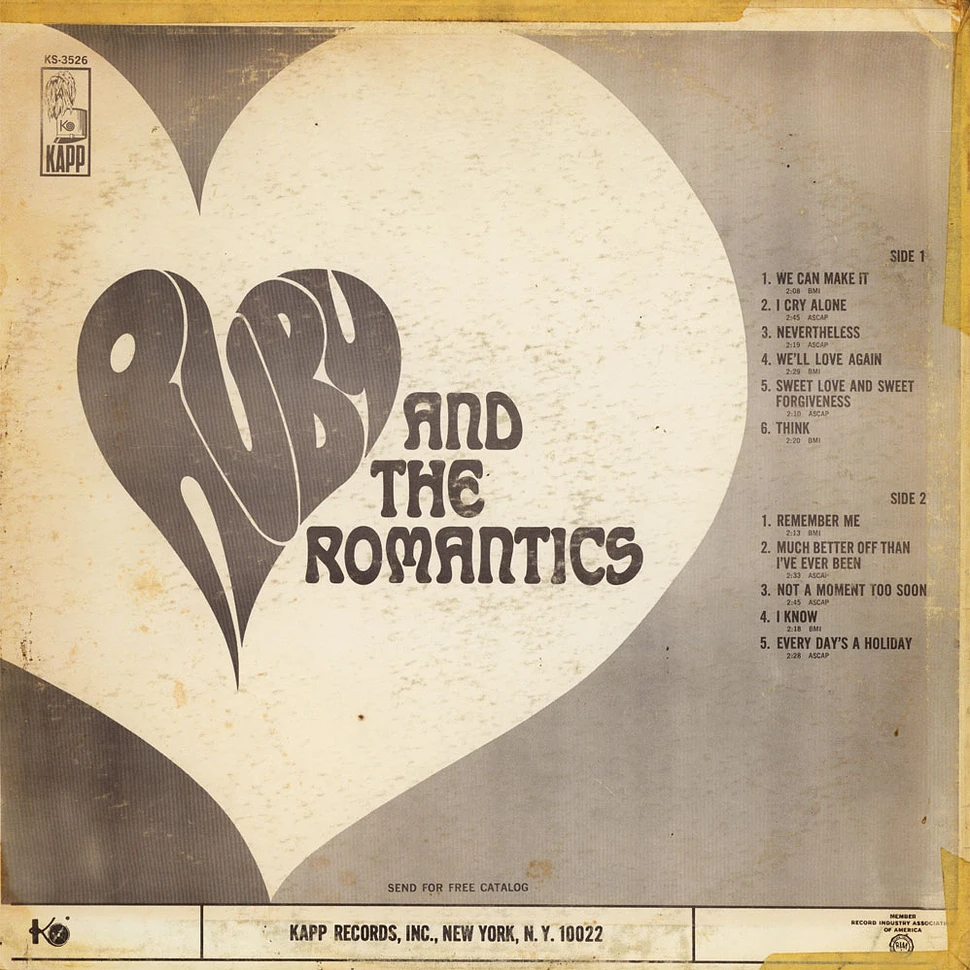 Ruby And The Romantics - Ruby And The Romantics