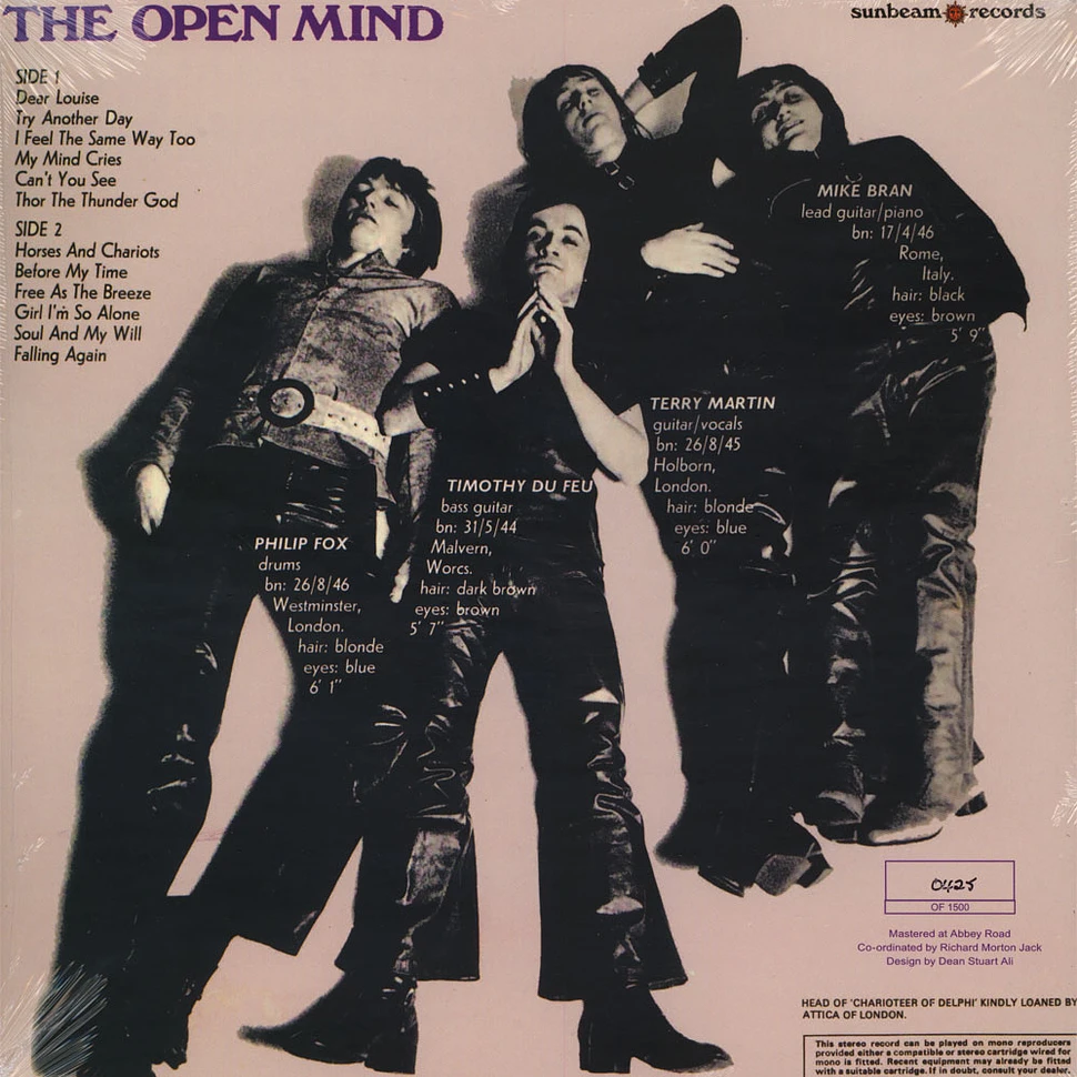 The Open Mind - The Open Mind