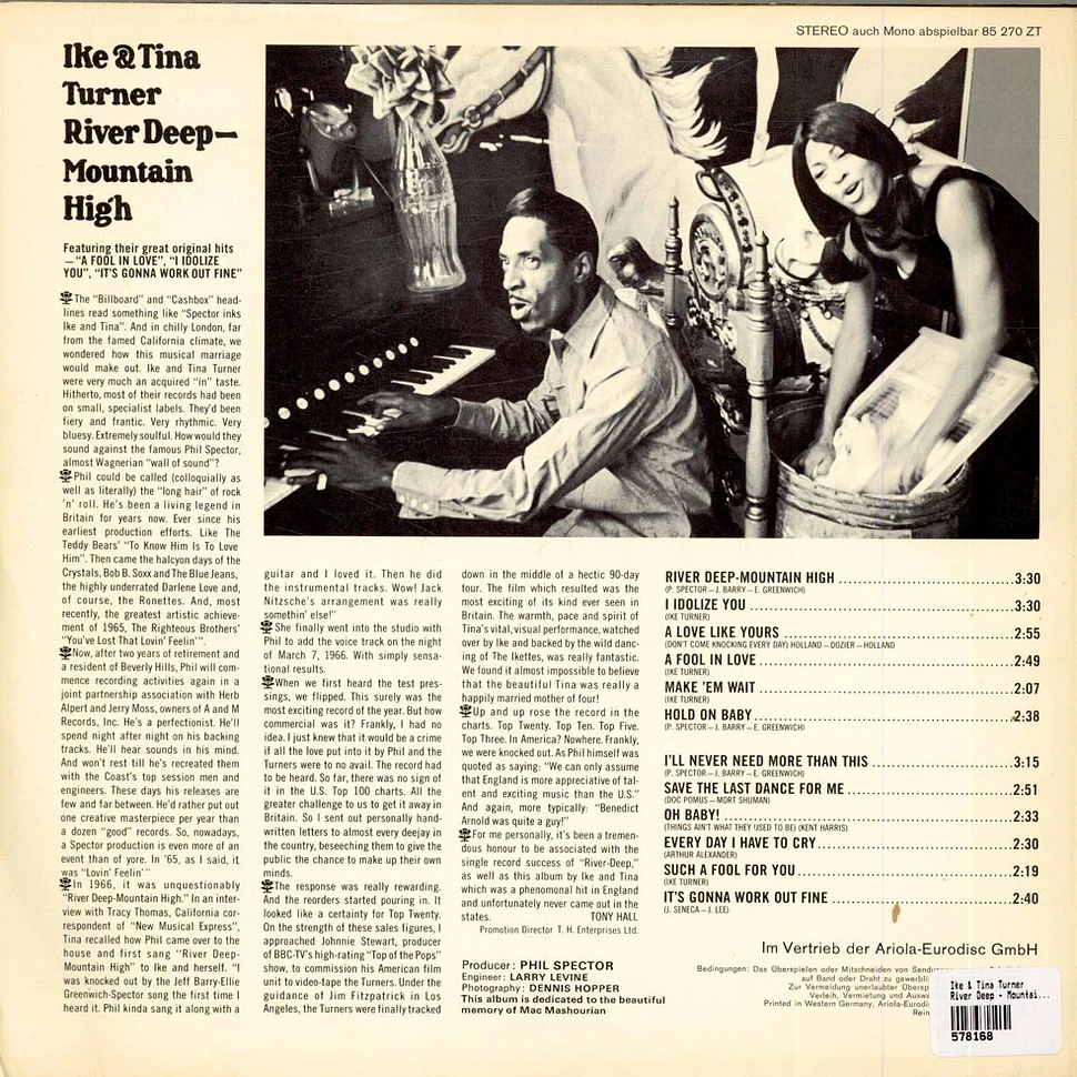 Ike & Tina Turner - River Deep - Mountain High