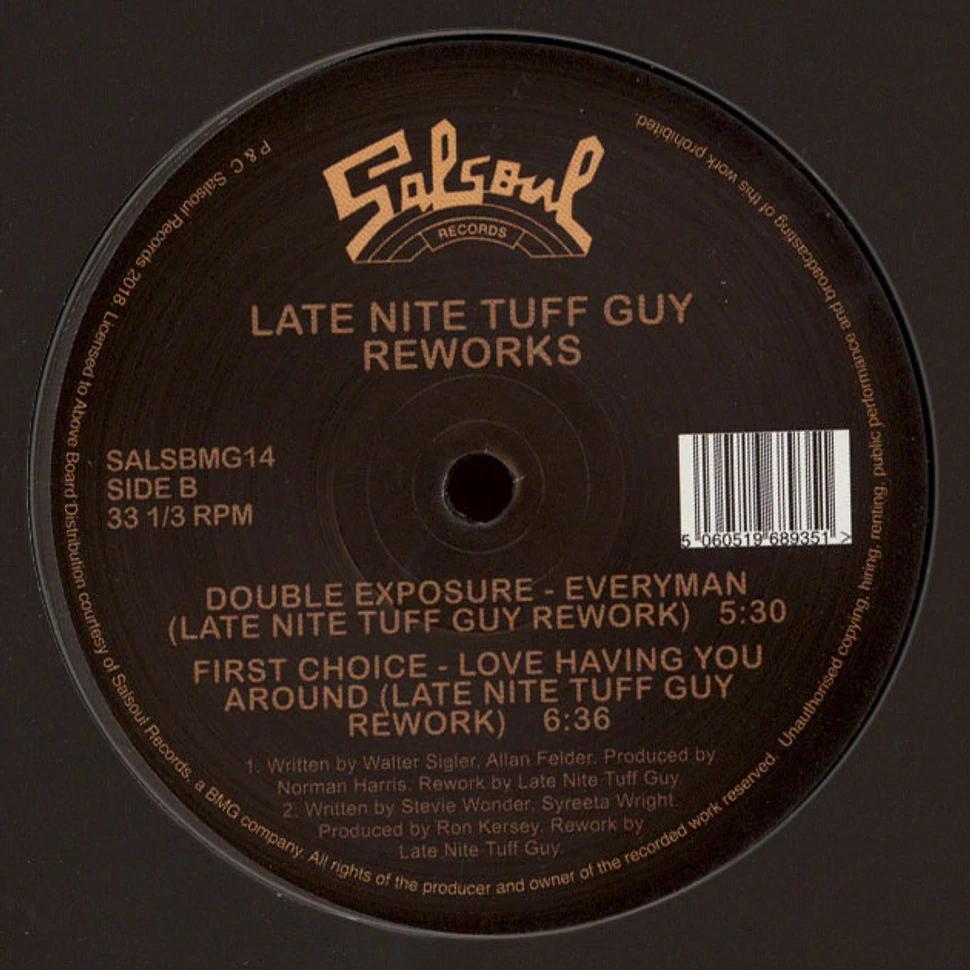 First Choice & Double Exposure - Dr Love / Everyman / Love Having You Guys Around (Late Nite Tuff Guy Reworks)