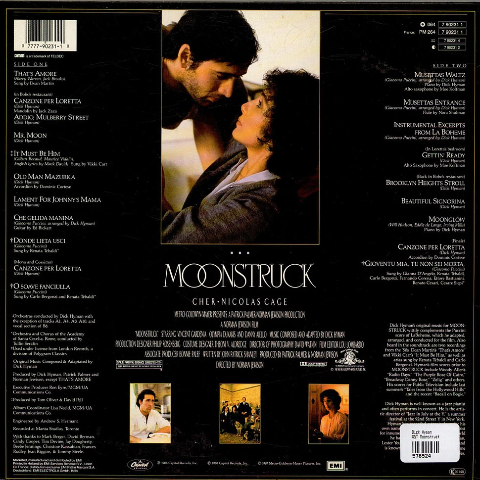 Dick Hyman - Moonstruck - Original Motion Picture Soundtrack