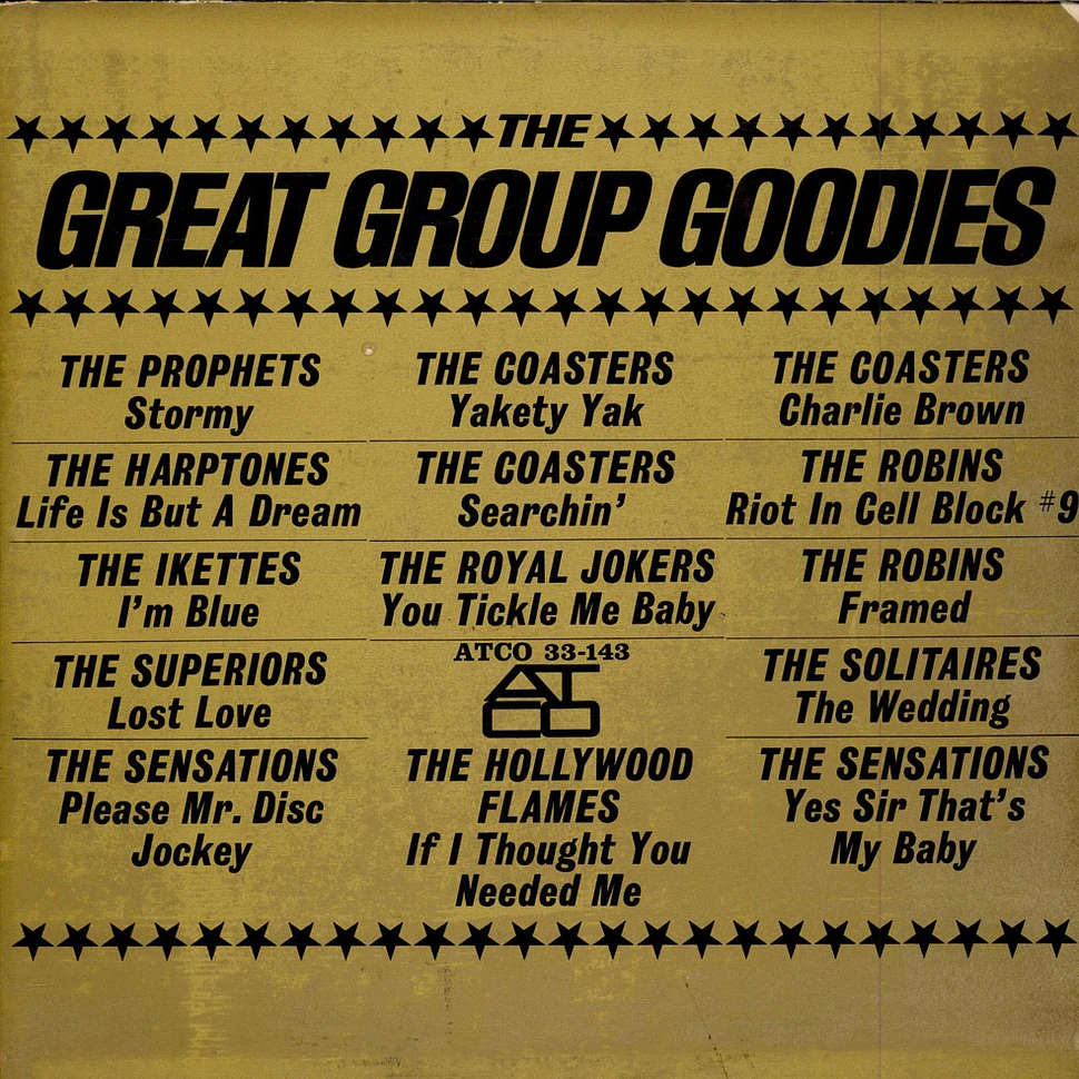 V.A. - The Great Group Goodies