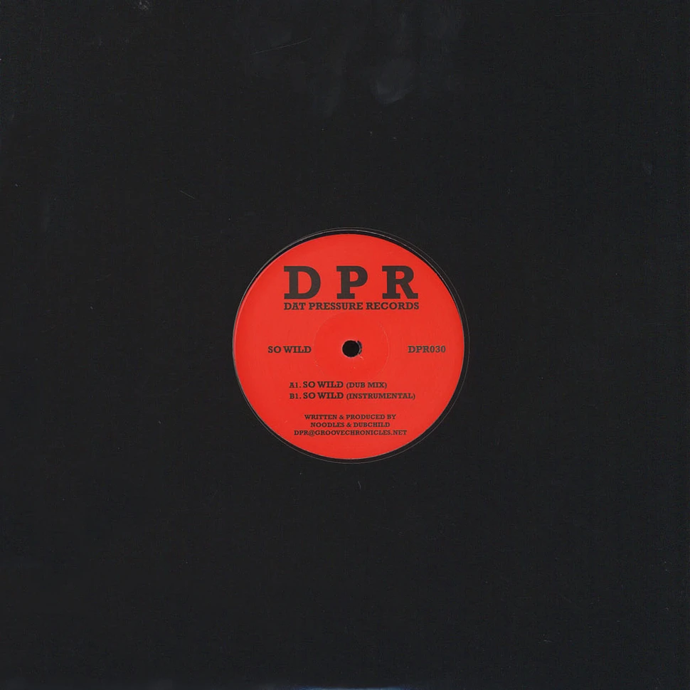 Noodles Groovechronicles / Dubchild - DPR 030
