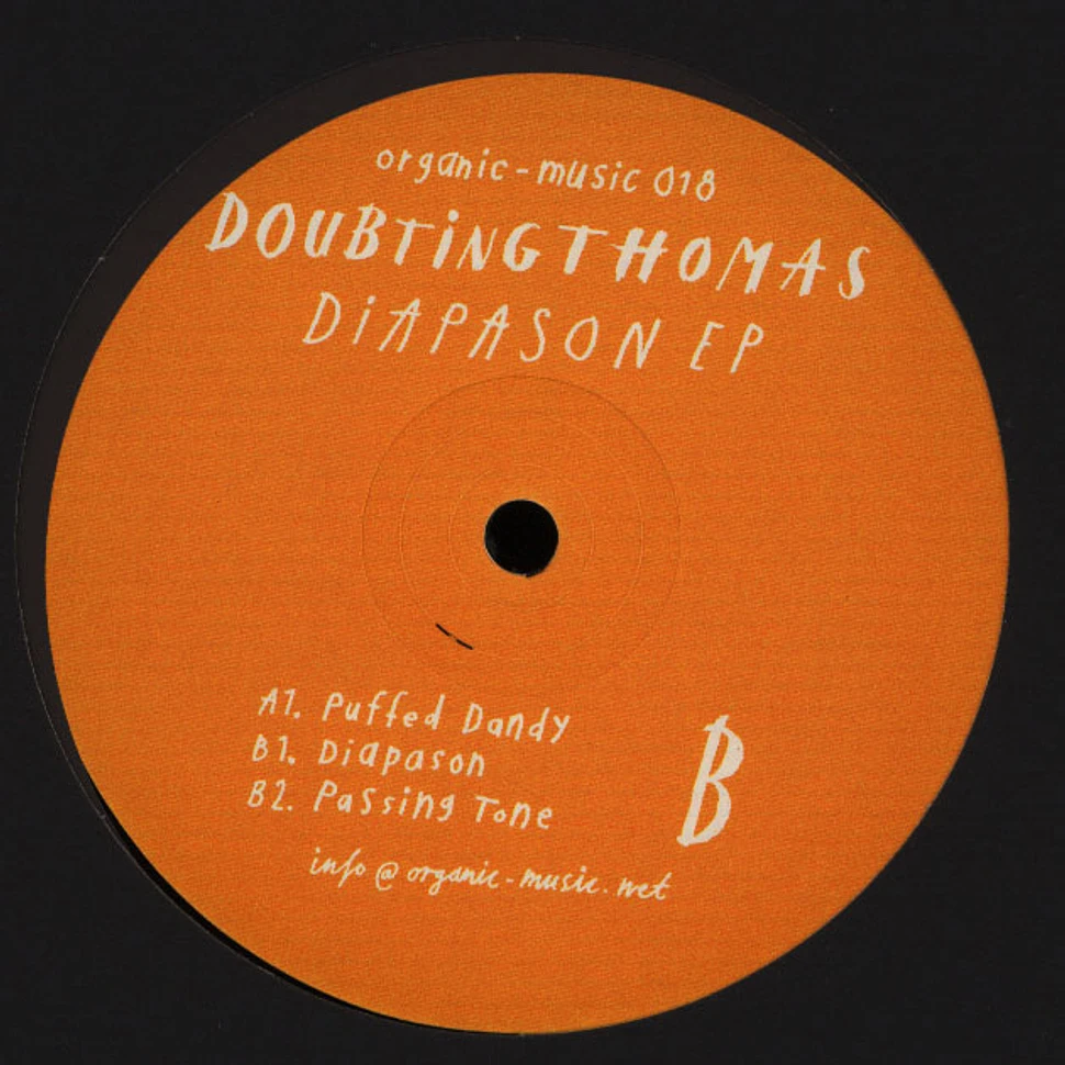 Doubtingthomas - Diapason EP
