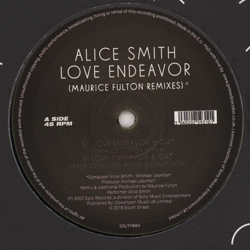 Alice Smith - Love Endeavour Maurice Fulton Remixes