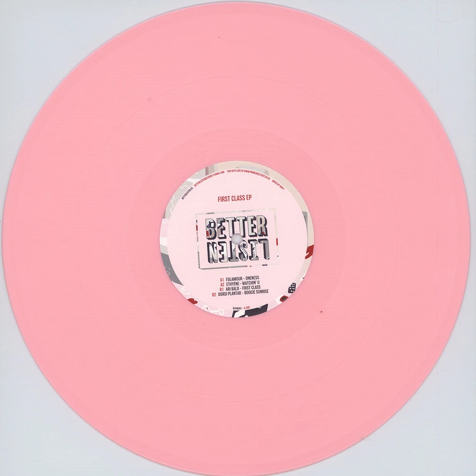 V.A. - First Class EP Pink Vinyl Edition