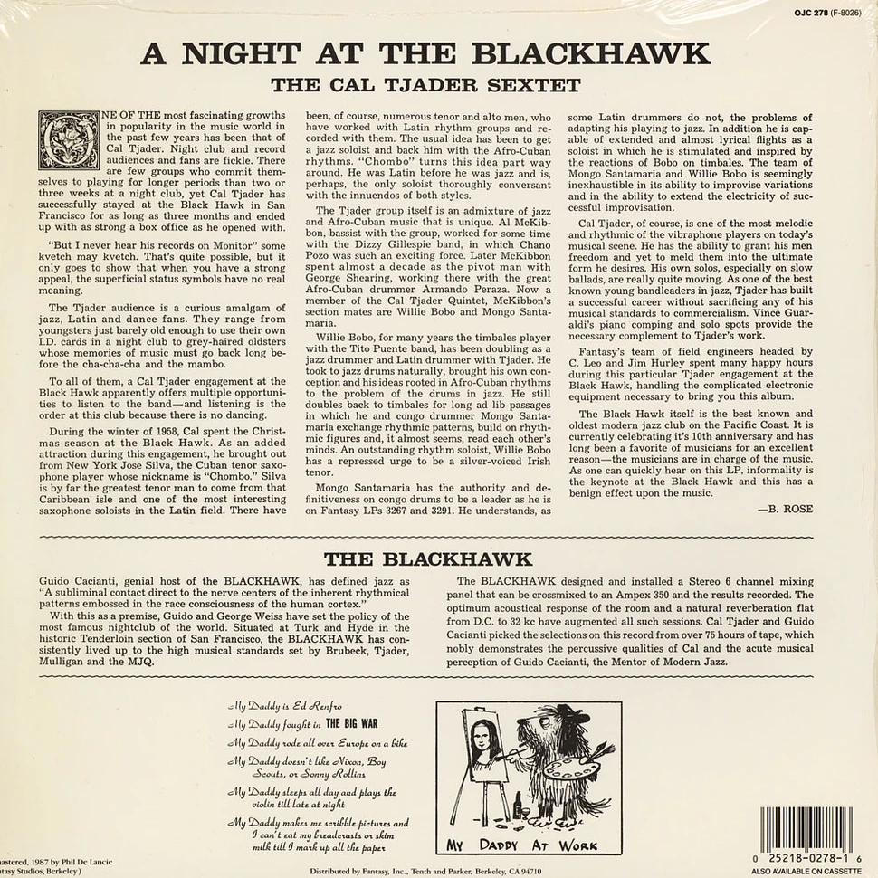 Cal Tjader Sextet - A Night At The Blackhawk