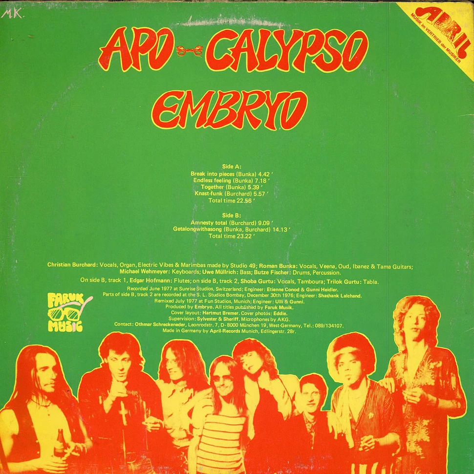 Embryo - Apo Calypso