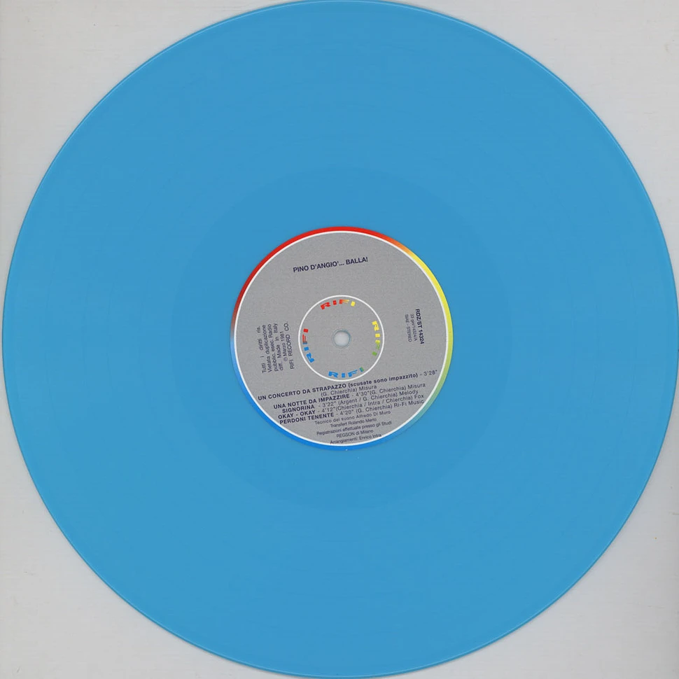 Pino D’Angio - ...Balla! Blue Vinyl Edition