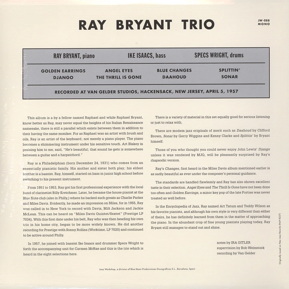 Ray Bryant Trio - Piano, Piano, Piano, Piano