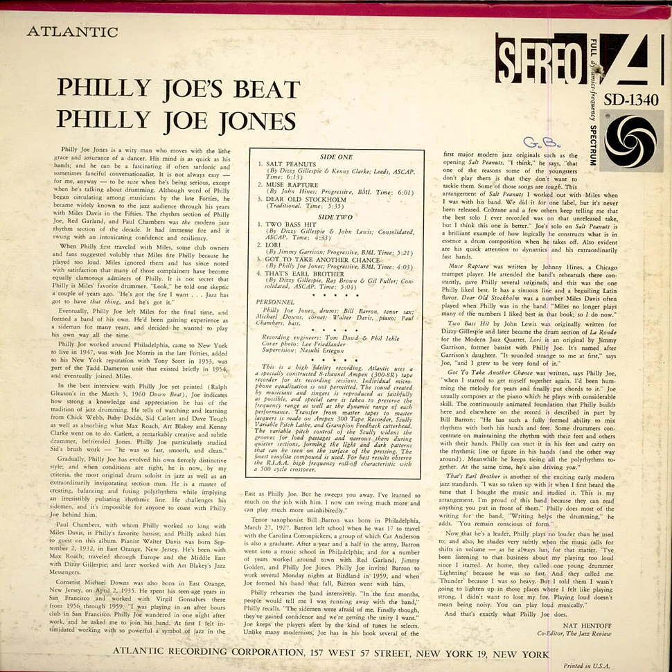 "Philly" Joe Jones - Philly Joe's Beat