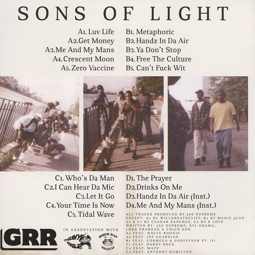 Sons Of Light - Sons Of Light