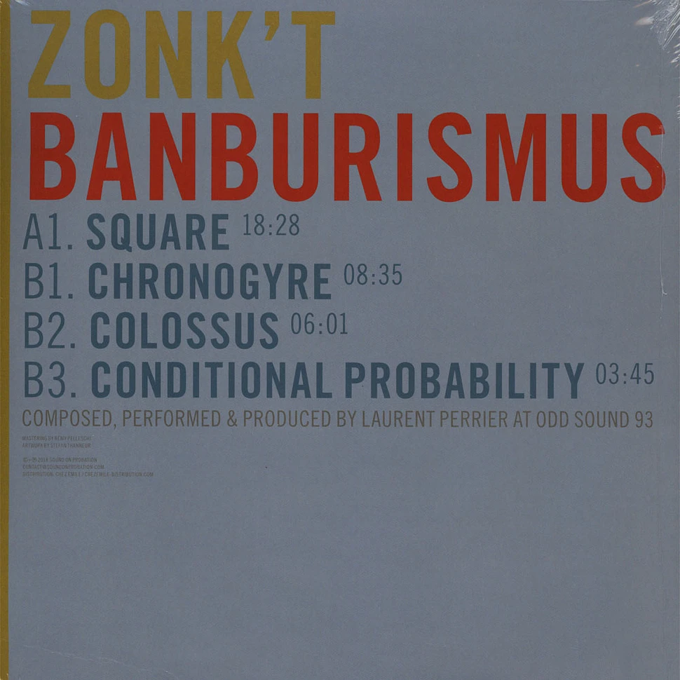 Zonk't - Banburismus