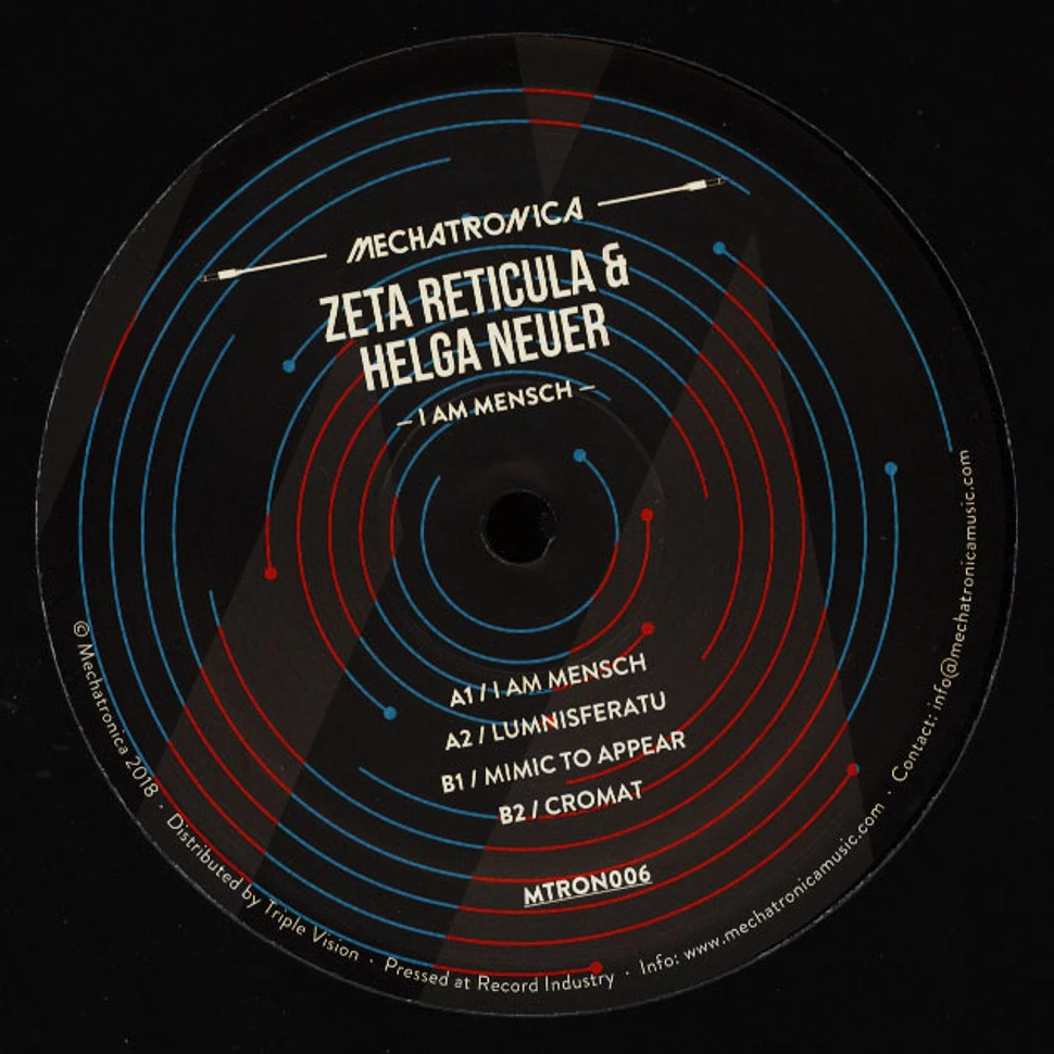 Zeta Reticula & Helga Neuer - I Am Mensch