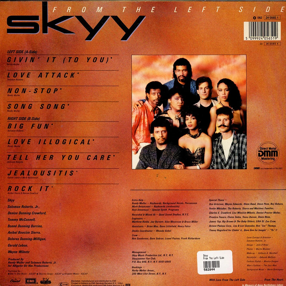 Skyy - From The Left Side