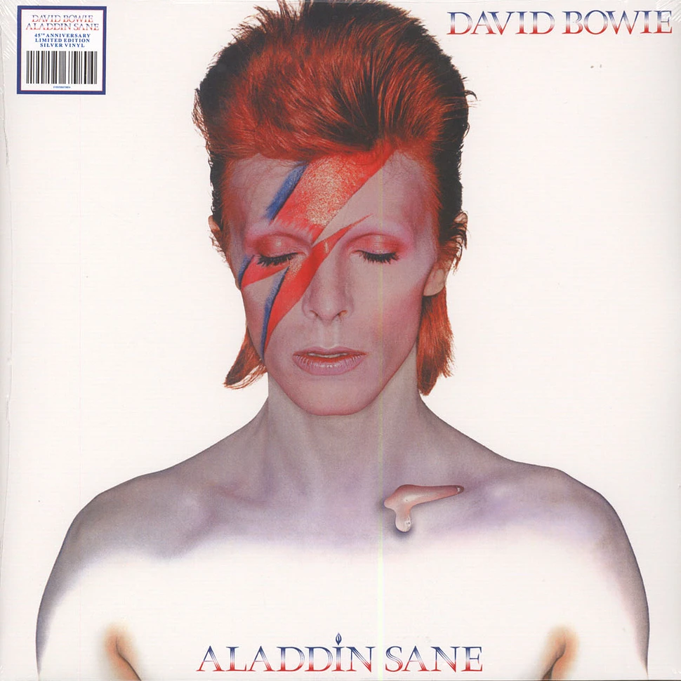 David Bowie - Aladdin Sane 45th Anniversary Silver Vinyl Edition