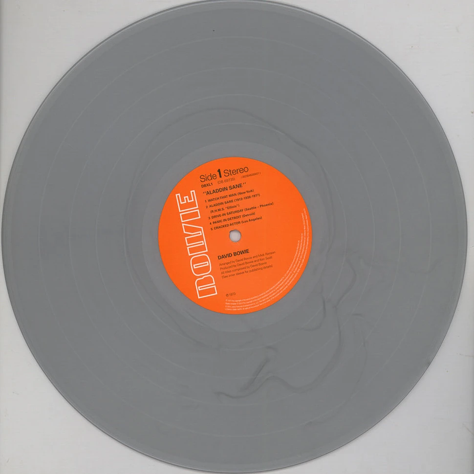 David Bowie - Aladdin Sane 45th Anniversary Silver Vinyl Edition