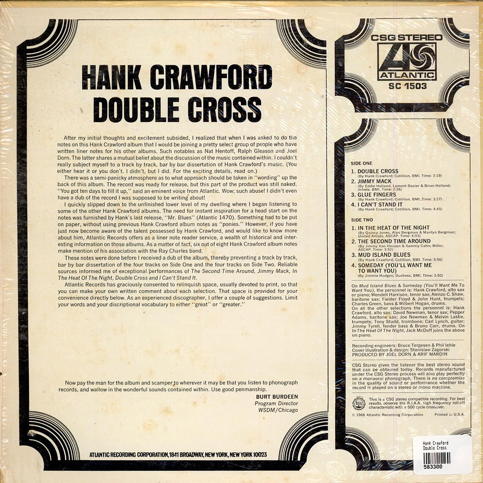 Hank Crawford - Double Cross