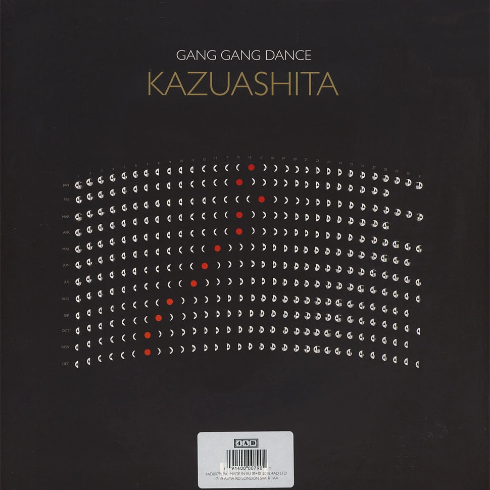 Gang Gang Dance - Kazuashita
