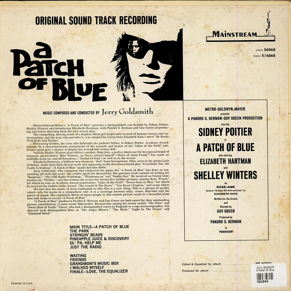 Jerry Goldsmith - A Patch Of Blue (Original Sound Track Recording)
