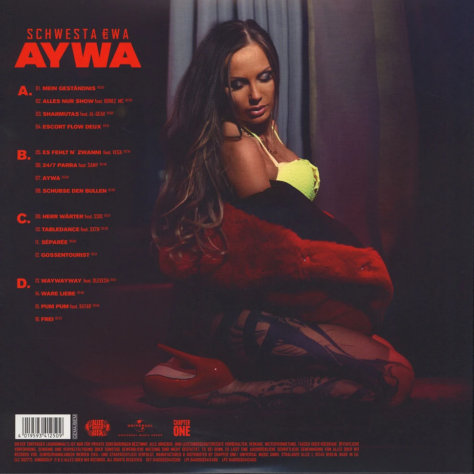 Schwesta Ewa - Aywa Red Vinyl Edition