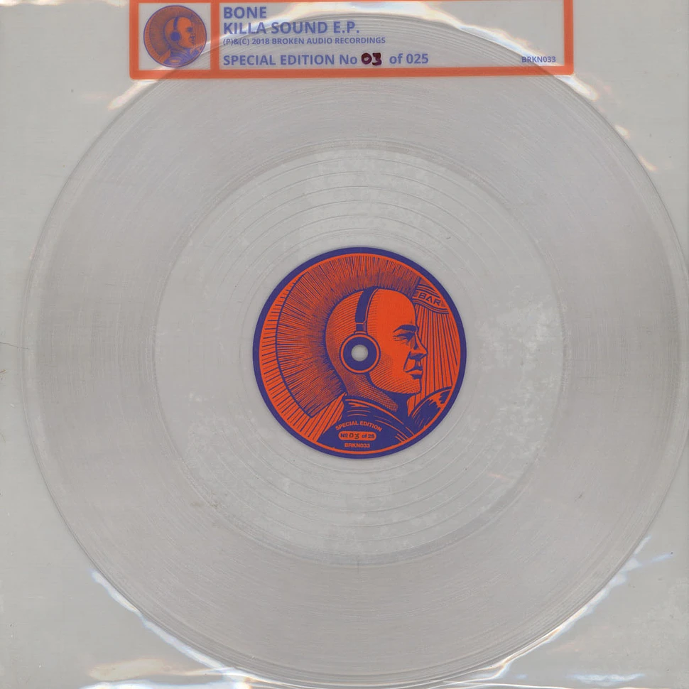Bone - Killa Sound EP Crystal Clear Vinyl Edition