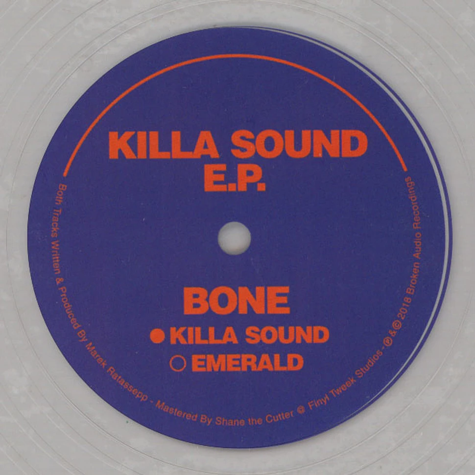 Bone - Killa Sound EP Crystal Clear Vinyl Edition