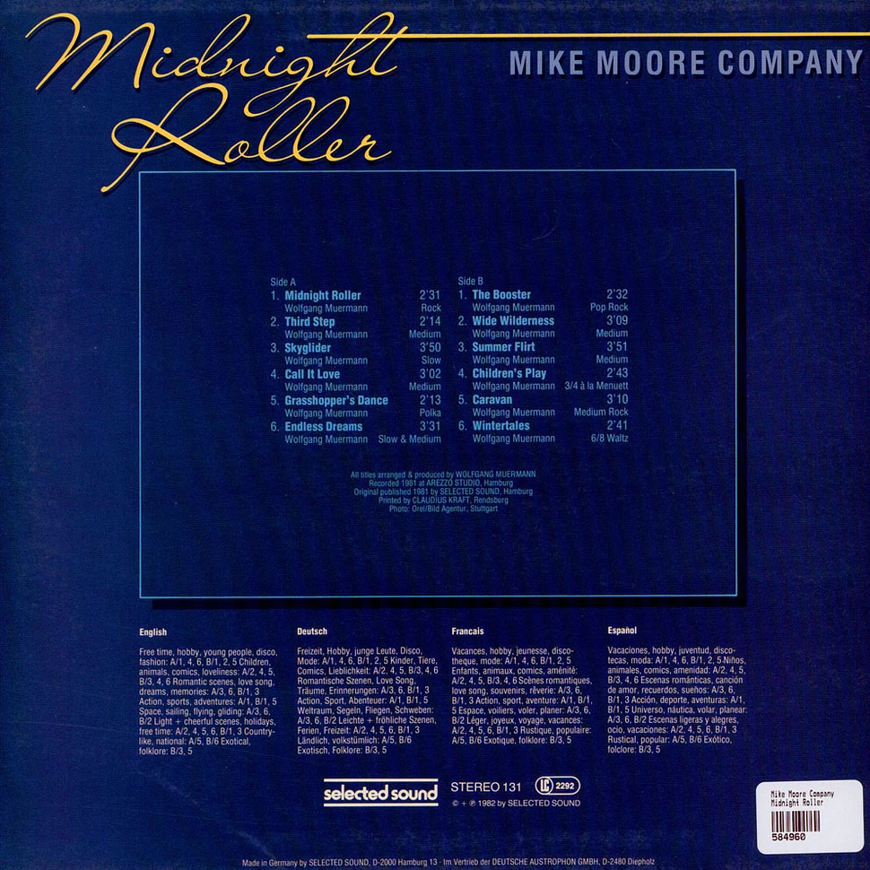 Mike Moore Company - Midnight Roller