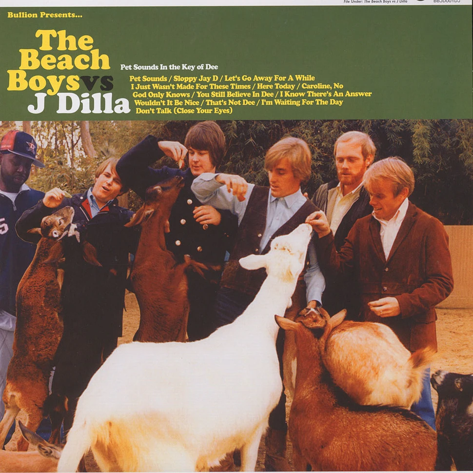 Bullion - The Beach Boys Vs. J Dilla - Pet Sounds: In The Key Of Dee Green Vinyl Edition