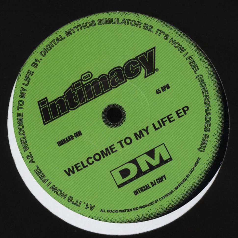 Intimacy - Welcome To My Life EP