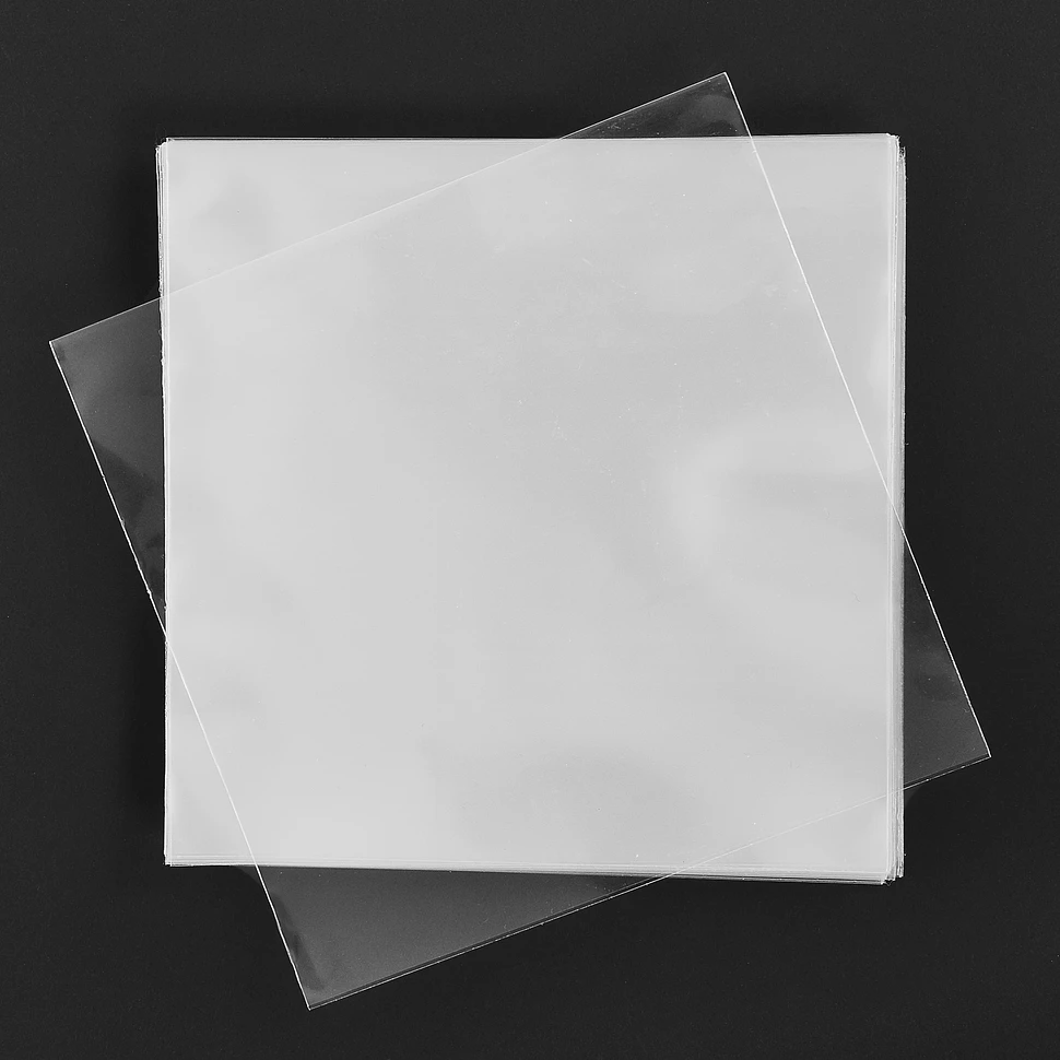 Record Outer Sleeve - 7" Single Vinyl Schutzhüllen "crystal-clear" (0,10mm)