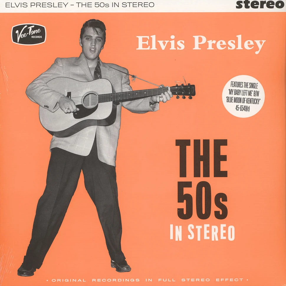 Elvis Presley - The 50'S In Stereo Orange Vinyl Edition
