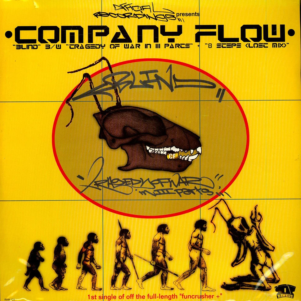 Company Flow - Blind B/W Tragedy Of War In III Parts / 8 Steps (Lost Mix)