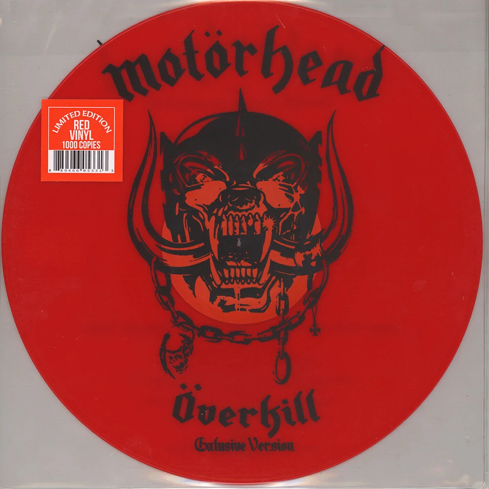 Motörhead - Overkill / Breaking The Law Red Vinyl Edition