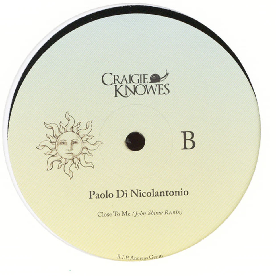 Paolo Di Nicolantonio - Close To Me EP