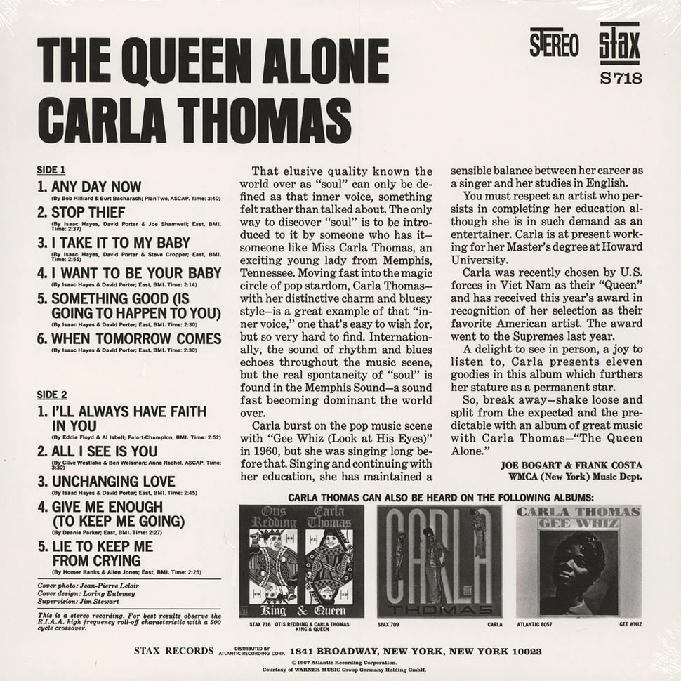 Carla Thomas - The Queen Alone