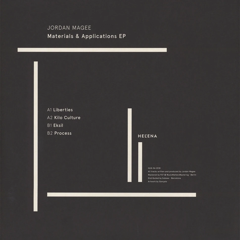 Jordan Magee - Materials & Applications EP