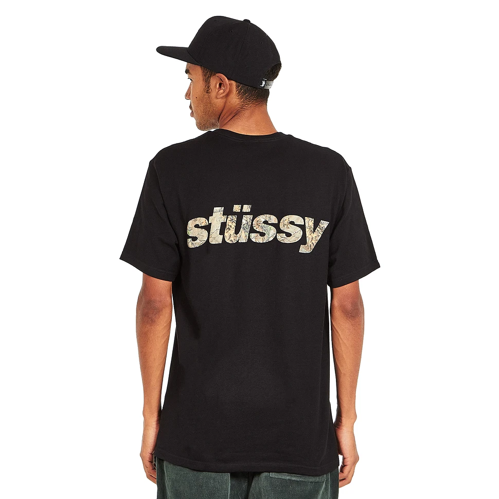 Stüssy - Camo Italic Tee