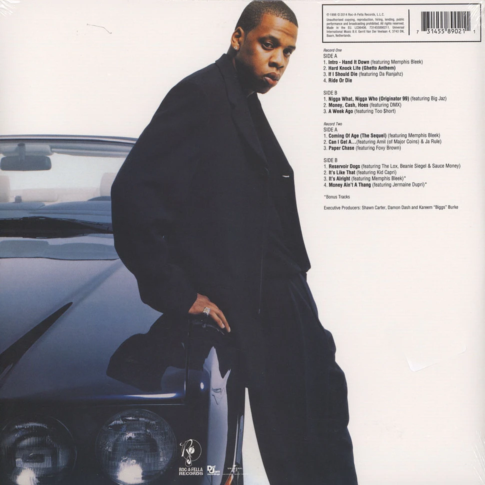 Jay-Z - Volume 2 … Hard Knock Life