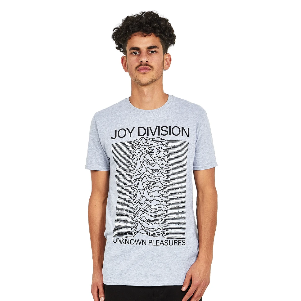 Joy Division - Unknown Pleasures (Grey) T-Shirt