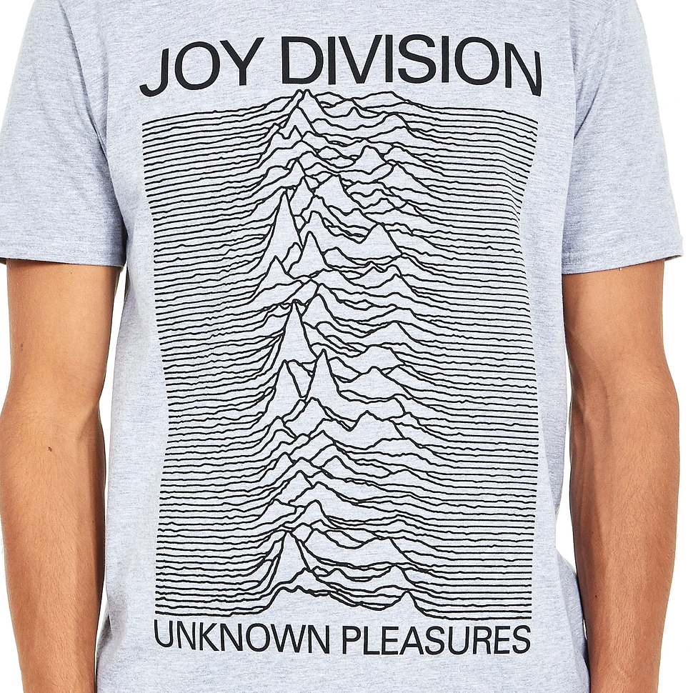 Joy Division - Unknown Pleasures (Grey) T-Shirt